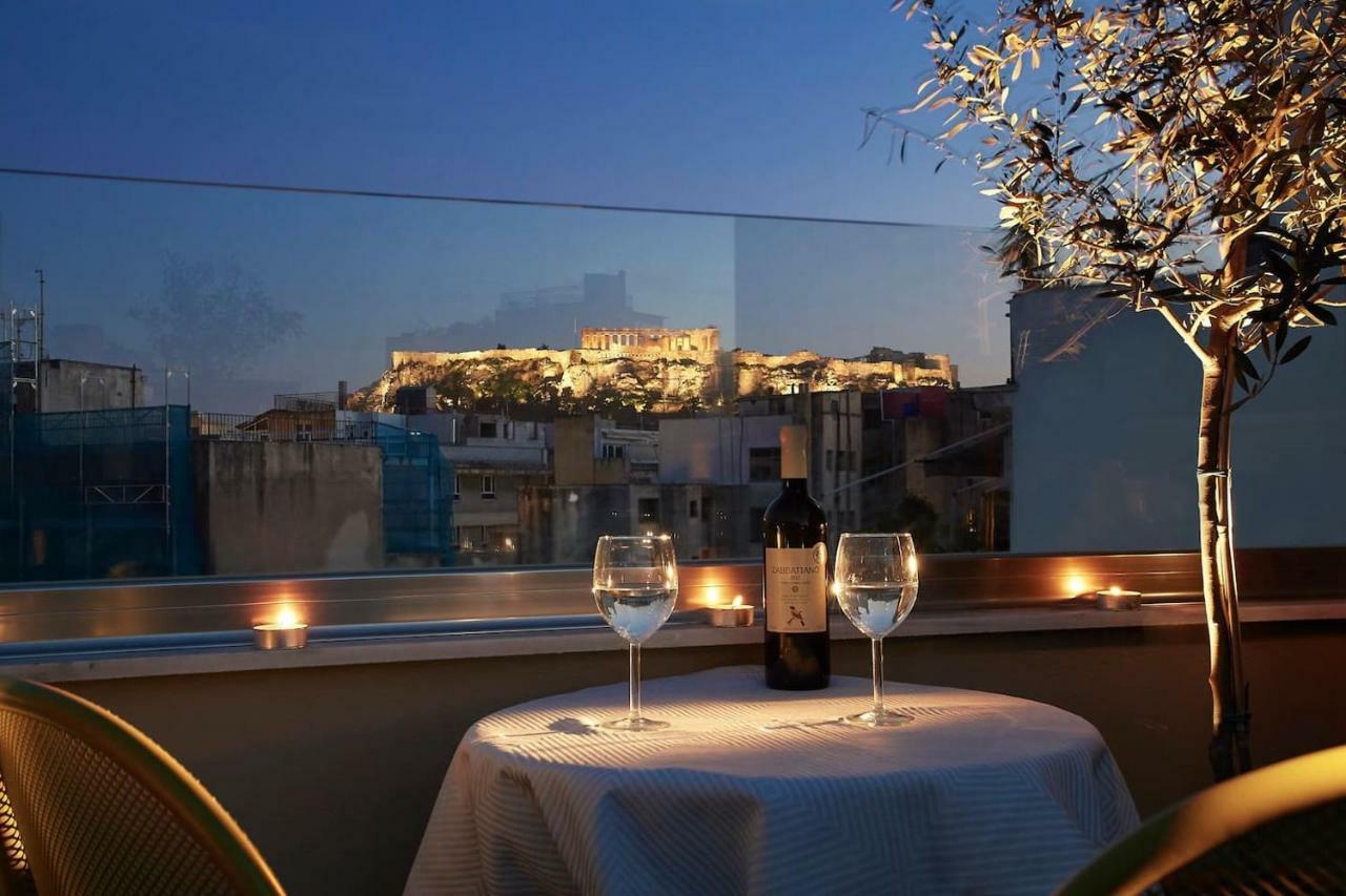 Old Athens Style 1Bdr With Acropolis View Rooftop! Exteriér fotografie