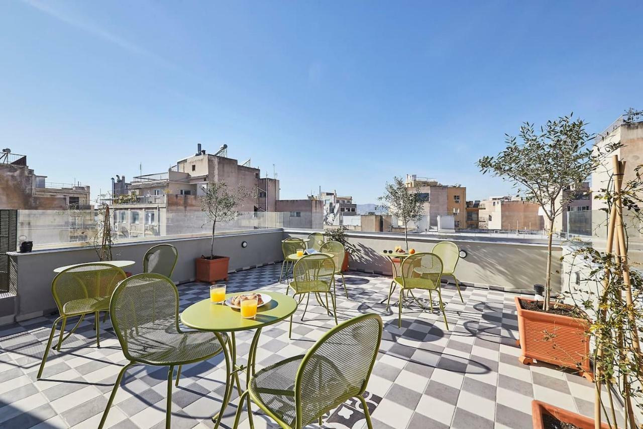Old Athens Style 1Bdr With Acropolis View Rooftop! Exteriér fotografie